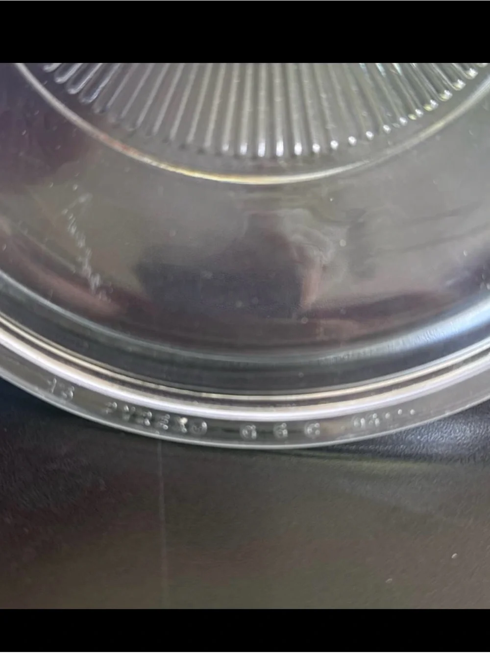 Pyrex G5C Clear Glass Replacement Lid For Round Casserole 7 3/4
